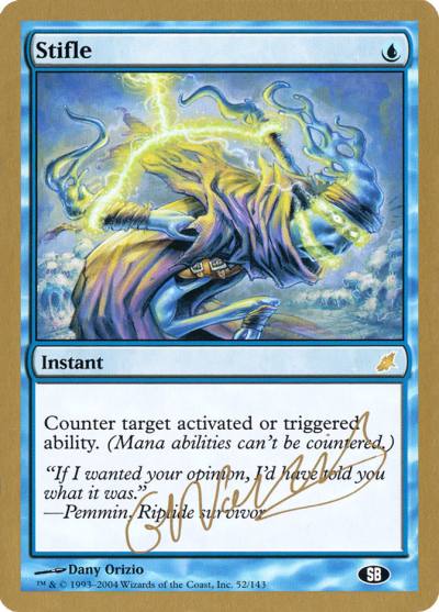 Stifle WC04-GN52SB World Championship Decks 2004 Magic card