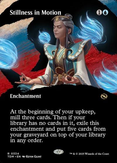 Stillness in Motion TDM-334 Tarkir: Dragonstorm Magic card