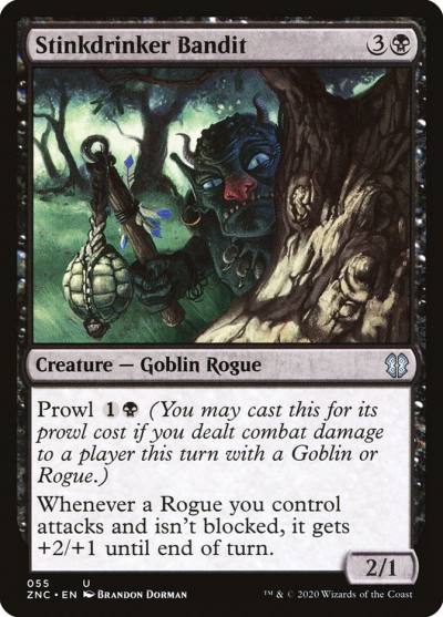 Stinkdrinker Bandit ZNC-55 Zendikar Rising Commander Magic card
