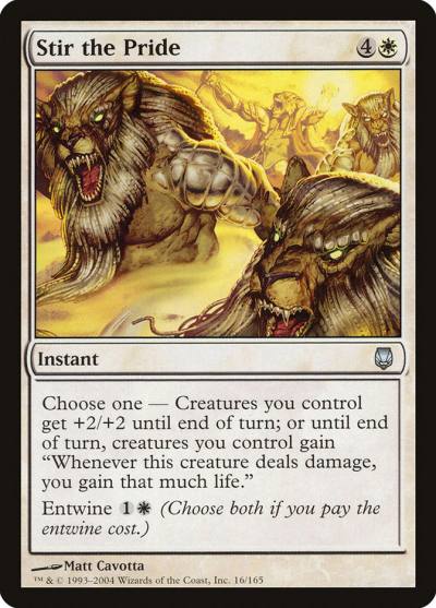 Stir the Pride DST-16 Darksteel Magic card