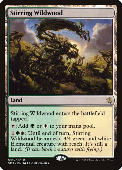 Stirring Wildwood DDP-33 Duel Decks: Zendikar vs. Eldrazi Magic card