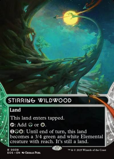Stirring Wildwood EOS-39 Edge of Eternities: Stellar Sights Magic card