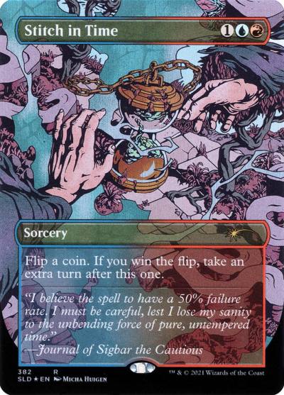 Stitch in Time // Stitch in Time SLD-382 Secret Lair Drop Magic card