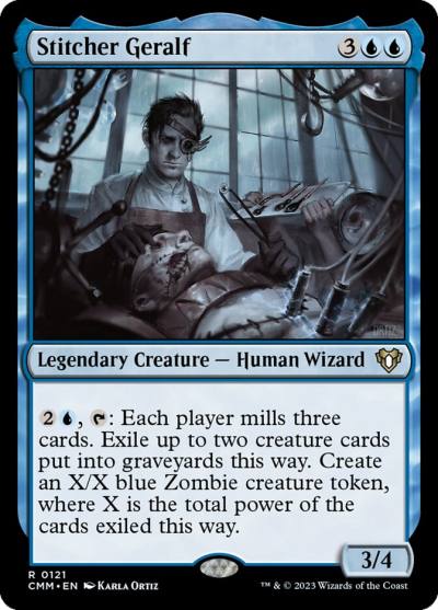 Stitcher Geralf CMM-121 Commander Masters Magic card