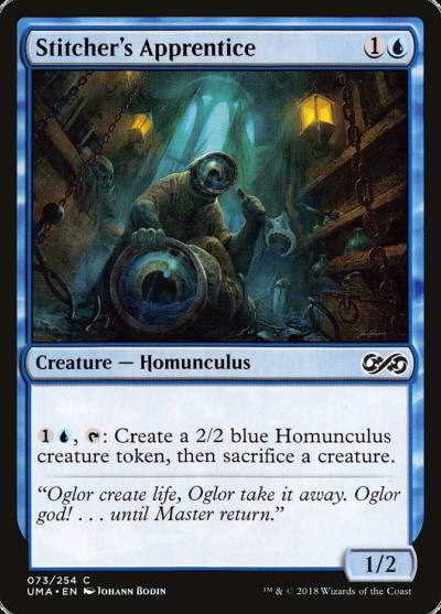 Stitcher's Apprentice UMA-73 Ultimate Masters Magic card