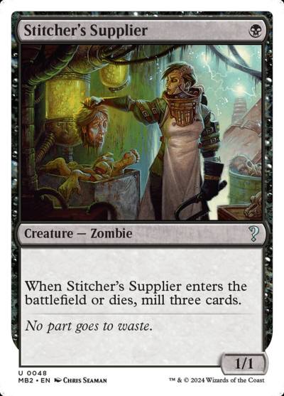 Stitcher's Supplier MB2-48 Mystery Booster 2 Magic card