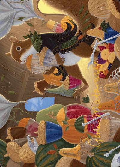 Stocking the Pantry // Stocking the Pantry ABLB-24 Bloomburrow Art Series Magic card