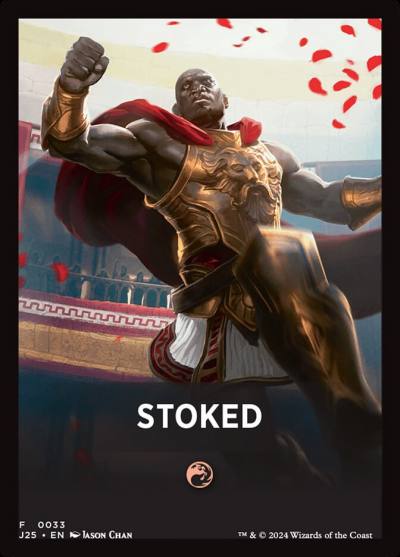 Stoked FJ25-33 Foundations Jumpstart Front Cards Magic card