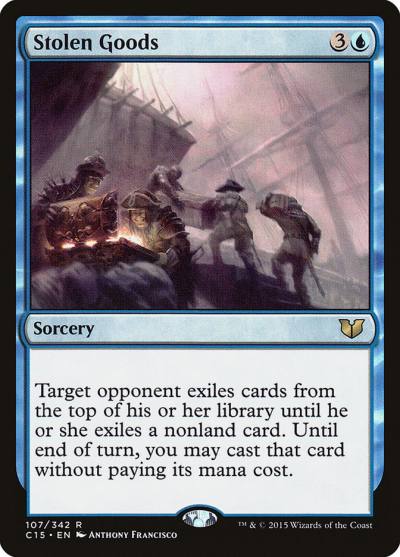 Stolen Goods C15-107 Commander 2015 Magic card