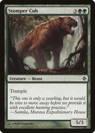Stomper Cub 210 Rise of the Eldrazi Magic card