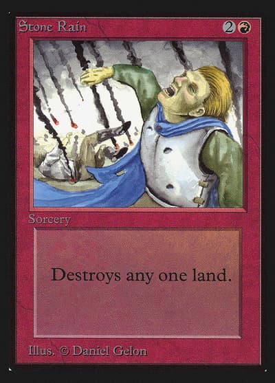 Stone Rain CED-178 Collectors' Edition Magic card