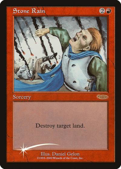 Stone Rain FNM-10 Friday Night Magic 2000 Magic card