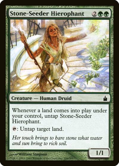 Stone-Seeder Hierophant RAV-184 Ravnica: City of Guilds Magic card
