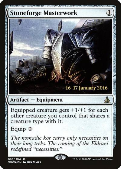 Stoneforge Masterwork POGW-166S Oath of the Gatewatch Promos Magic card