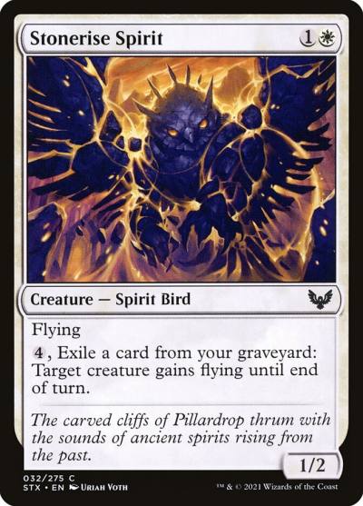 Stonerise Spirit 32 Strixhaven: School of Mages Magic card