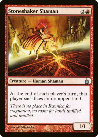 Stoneshaker Shaman 145 Ravnica: City of Guilds Magic card