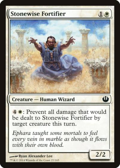 Stonewise Fortifier 27 Journey into Nyx Magic card