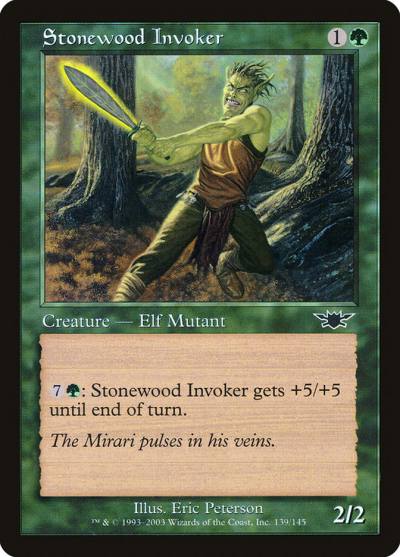 Stonewood Invoker LGN-139 Legions Magic card