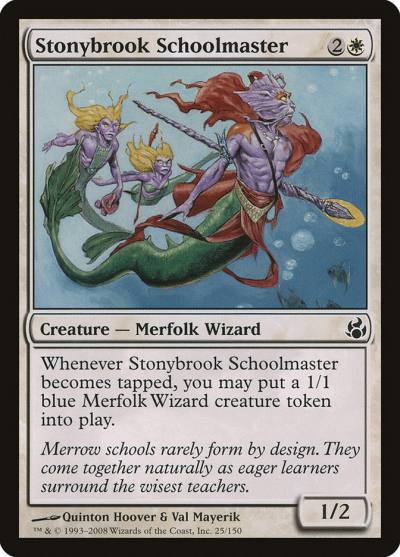 Stonybrook Schoolmaster MOR-25 Morningtide Magic card