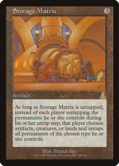 Storage Matrix UDS-138 Urza's Destiny Magic card