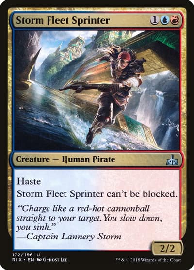 Storm Fleet Sprinter RIX-172 Rivals of Ixalan Magic card