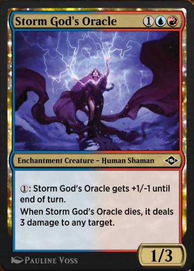 Storm God's Oracle J21-721 Jumpstart: Historic Horizons Magic card