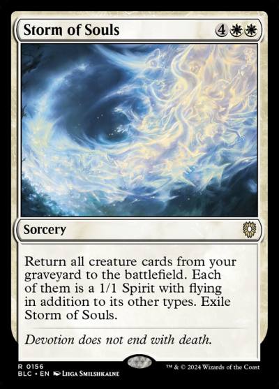 Storm of Souls BLC-156 Bloomburrow Commander Magic card