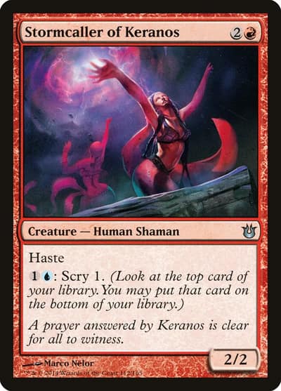 Stormcaller of Keranos 112 Born of the Gods Magic card