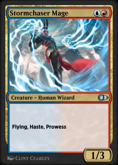 Stormchaser Mage PIO-245 Pioneer Masters Magic card