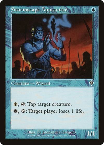 Stormscape Apprentice 75 Invasion Magic card