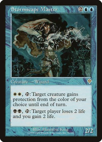 Stormscape Master INV-76 Invasion Magic card