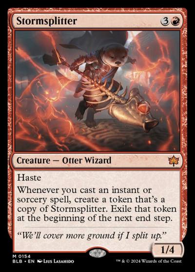 Stormsplitter BLB-154 Bloomburrow Magic card