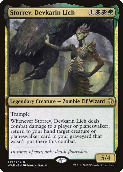 Storrev, Devkarin Lich WAR-219 War of the Spark Magic card