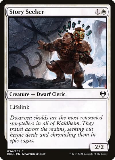 Story Seeker 34 Kaldheim Magic card
