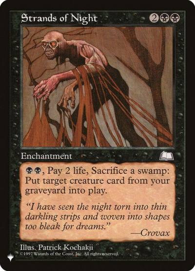 Strands of Night PLST-WTH-82 The List Magic card