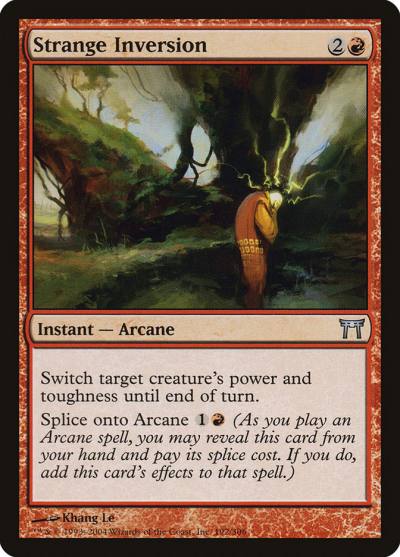 Strange Inversion CHK-192 Champions of Kamigawa Magic card