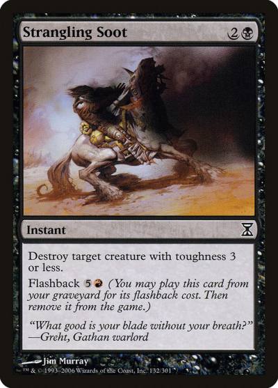Strangling Soot TSP-132 Time Spiral Magic card