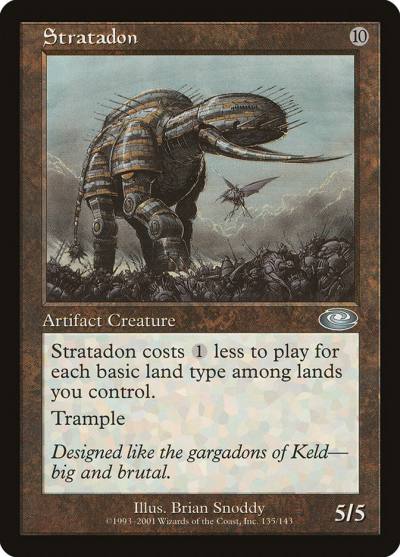 Stratadon 135 Planeshift Magic card