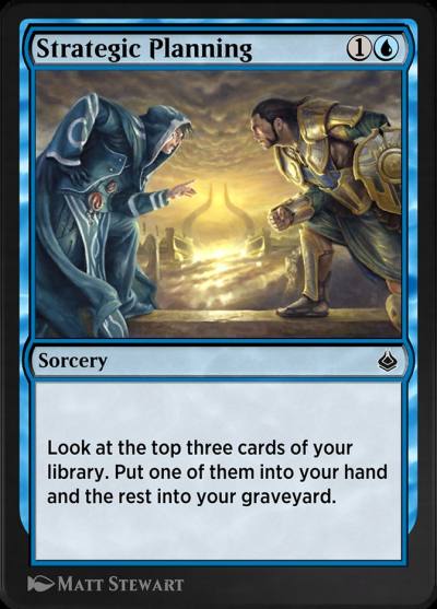 Strategic Planning AKR-81 Amonkhet Remastered Magic card