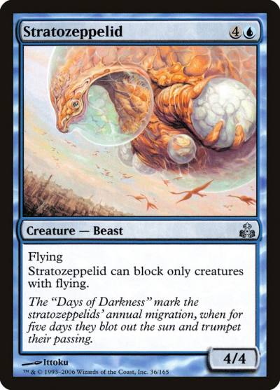 Stratozeppelid 36 Guildpact Magic card