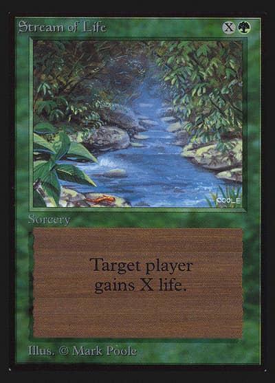 Stream of Life CEI-218 Intl. Collectors' Edition Magic card