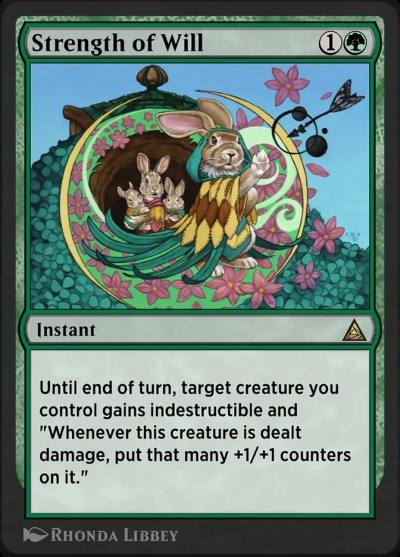Strength of Will OM1-116 Through the Omenpaths Magic card