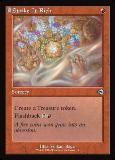 Strike It Rich H2R-12 Modern Horizons 2 Timeshifts Magic card