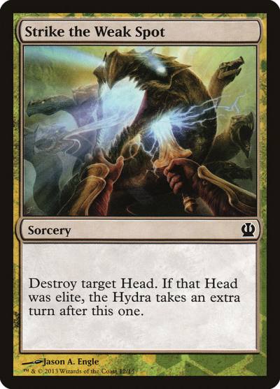 Strike the Weak Spot TFTH-12 Face the Hydra Magic card