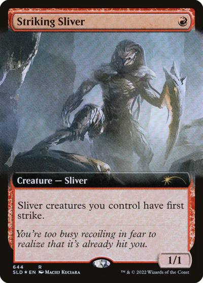Striking Sliver SLD-644 Secret Lair Drop Magic card