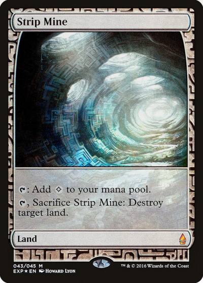 Strip Mine EXP-43 Zendikar Expeditions Magic card
