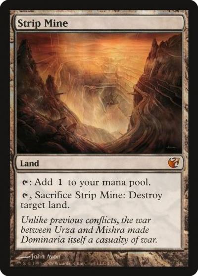 Strip Mine V09-13 From the Vault: Exiled Magic card