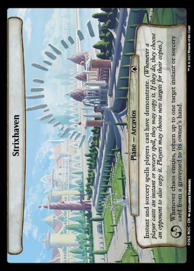 Strixhaven MOC-65 March of the Machine Commander Magic card
