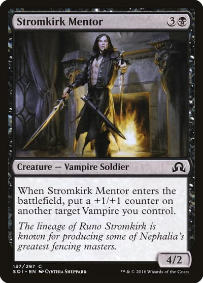 Stromkirk Mentor 137 Shadows over Innistrad Magic card
