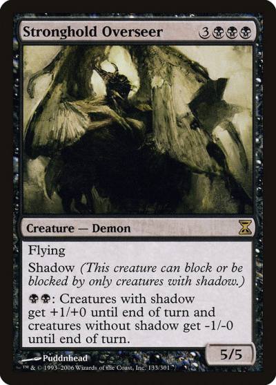 Stronghold Overseer TSP-133 Time Spiral Magic card